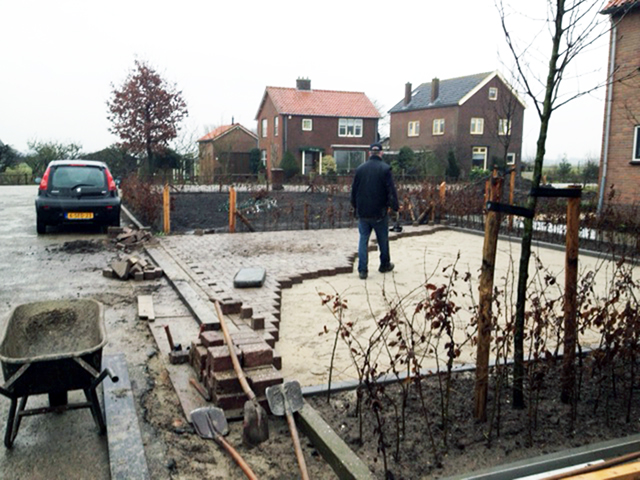 Particulier bestraten